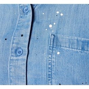 Side Stitch Soft Tencera Painted Dot Medium Ombre Top and Pants Set